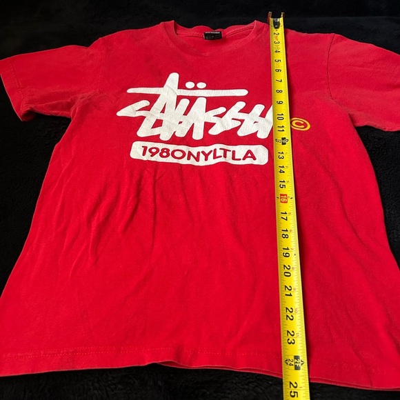 -Vintage Stussy 1980NYLTLA T-Shirt
-Size Small - Picture 3 of 5